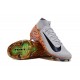 Comprar  Nike Mercurial Superfly 10 Elite FG Hombre Blanco y Naranja Zapatos De Futbol