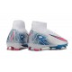 Comprar  Nike Mercurial Superfly 10 Elite FG Hombre Blanco y Rosa Zapatos De Futbol