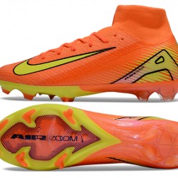 Nike Mercurial Superfly 10 Elite FG Hombre Amarillo y Naranja Zapatos De Futbol