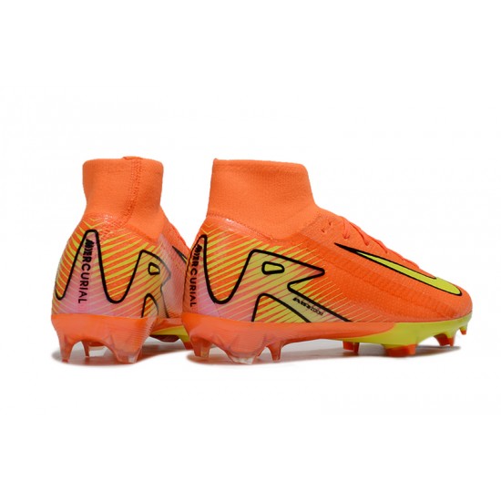Descubrir  Nike Mercurial Superfly 10 Elite FG Hombre Amarillo y Naranja Zapatos De Futbol