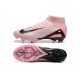 Alta calidad Nike Mercurial Superfly 10 Elite FG Rosa Negro Hombre Zapatos De Futbol