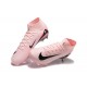 Alta calidad Nike Mercurial Superfly 10 Elite FG Rosa Negro Hombre Zapatos De Futbol