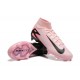 Alta calidad Nike Mercurial Superfly 10 Elite FG Rosa Negro Hombre Zapatos De Futbol