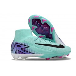 Nike Mercurial Superfly 10 Elite FG Purply y Negro Hombre Zapatos De Futbol