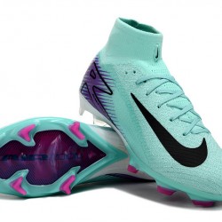 Nike Mercurial Superfly 10 Elite FG Purply y Negro Hombre Zapatos De Futbol