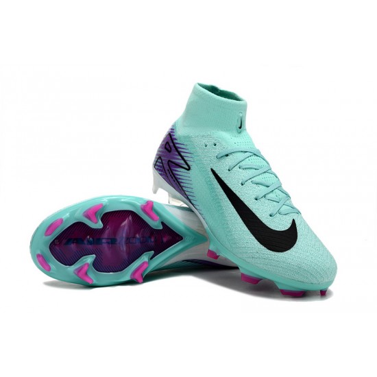 Descubrir  Nike Mercurial Superfly 10 Elite FG Purply y Negro Hombre Zapatos De Futbol