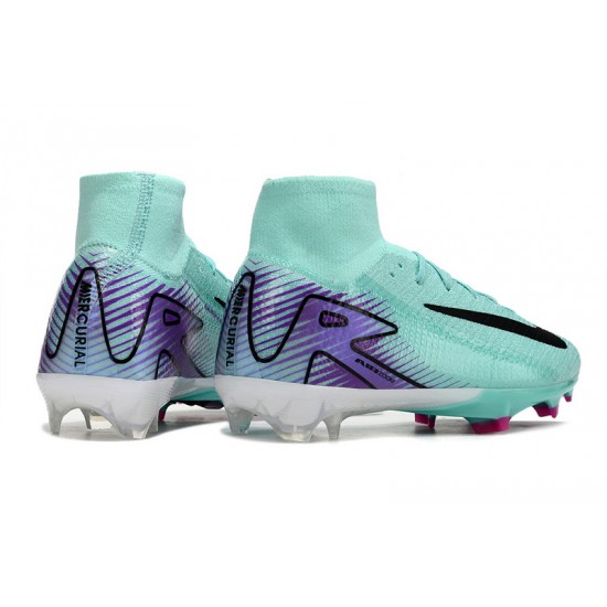 Descubrir  Nike Mercurial Superfly 10 Elite FG Purply y Negro Hombre Zapatos De Futbol