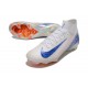 Mejor calidad  Nike Mercurial Superfly 10 Elite FG Blanco Azul Hombre Zapatos De Futbol