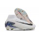 Calidad superior  Nike Mercurial Superfly 10 Elite FG Blanco y Azul Hombre Zapatos De Futbol
