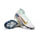 Comprar ahora  Nike Mercurial Superfly 10 Elite FG Blanco y Oro Hombre Zapatos De Futbol