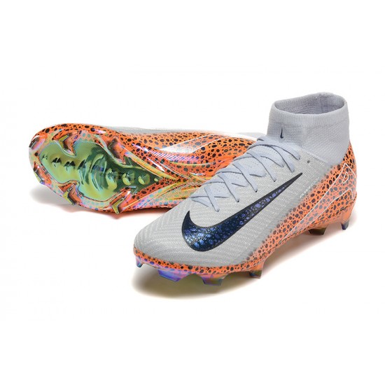 Explorar  Nike Mercurial Superfly 10 Elite FG Blanco y Naranja Hombre Zapatos De Futbol