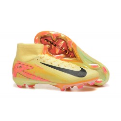 Nike Mercurial Superfly 10 Elite FG Amarillo Rosa Hombre Zapatos De Futbol