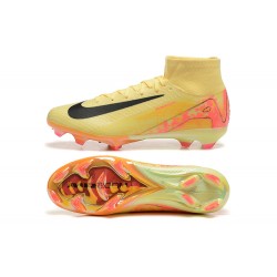 Nike Mercurial Superfly 10 Elite FG Amarillo Rosa Hombre Zapatos De Futbol