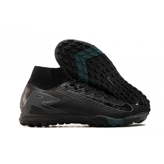Calidad superior  Nike Mercurial Vapor 16 Elite TF Hombre Negro Zapatos De Futbol