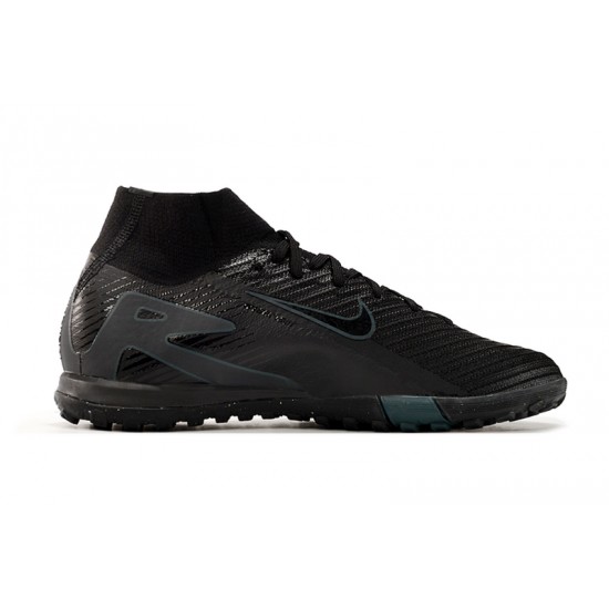 Calidad superior  Nike Mercurial Vapor 16 Elite TF Hombre Negro Zapatos De Futbol