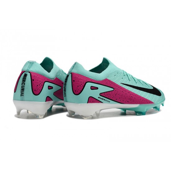 Tienda  Nike Mercurial Vapor 16 Elite FG Hombre Teal y Negro Zapatos De Futbol