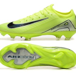 Nike Mercurial Vapor 16 Elite FG Hombre Neongreen y Negro Zapatos De Futbol