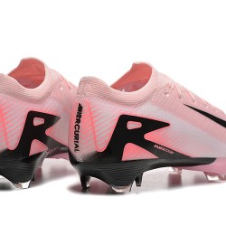 Nike Mercurial Vapor 16 Elite FG Hombre Rosa y Negro Zapatos De Futbol