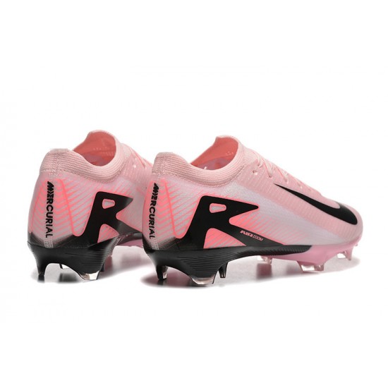 Explorar  Nike Mercurial Vapor 16 Elite FG Hombre Rosa y Negro Zapatos De Futbol