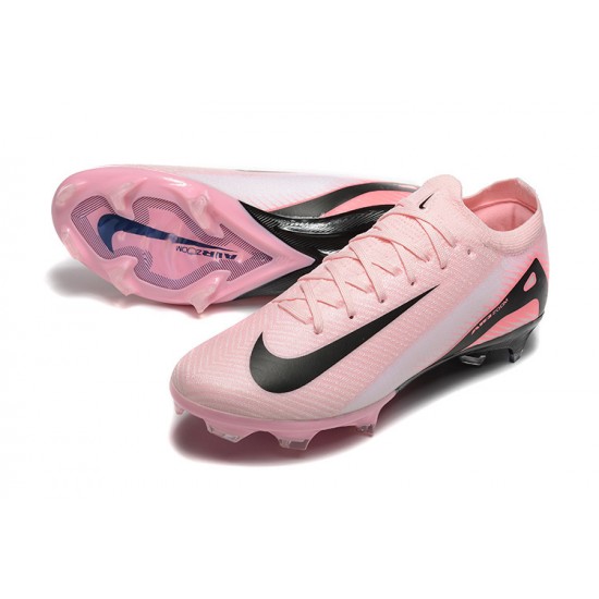 Explorar  Nike Mercurial Vapor 16 Elite FG Hombre Rosa y Negro Zapatos De Futbol