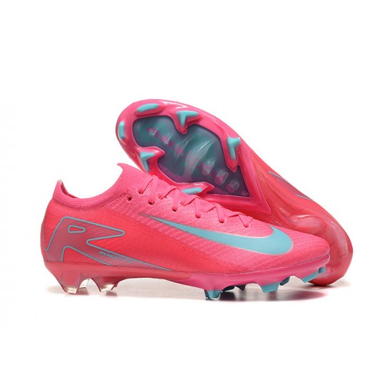 Mejor calidad  Nike Mercurial Vapor 16 Elite FG Hombre Rosa y Azul Zapatos De Futbol