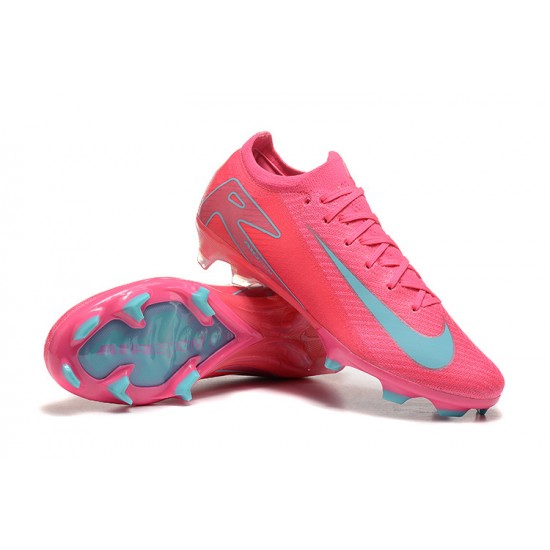 Mejor calidad  Nike Mercurial Vapor 16 Elite FG Hombre Rosa y Azul Zapatos De Futbol