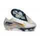 Descubrir  Nike Mercurial Vapor 16 Elite FG Hombre Blanco y Oro Zapatos De Futbol