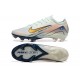 Descubrir  Nike Mercurial Vapor 16 Elite FG Hombre Blanco y Oro Zapatos De Futbol