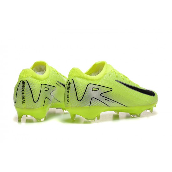 Explorar  Nike Mercurial Vapor 16 Elite FG Neongreen y Negro Hombre Zapatos De Futbol