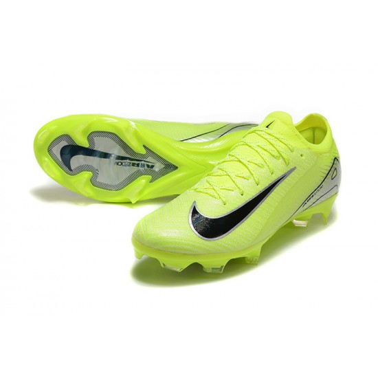 Explorar  Nike Mercurial Vapor 16 Elite FG Neongreen y Negro Hombre Zapatos De Futbol