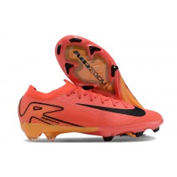 Nike Mercurial Vapor 16 Elite FG Naranja y Negro Hombre Zapatos De Futbol