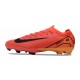 Explorar  Nike Mercurial Vapor 16 Elite FG Naranja y Negro Hombre Zapatos De Futbol