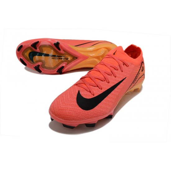 Explorar  Nike Mercurial Vapor 16 Elite FG Naranja y Negro Hombre Zapatos De Futbol