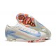 Tienda  Nike Mercurial Vapor 16 Elite FG Blanco y Azul Hombre Zapatos De Futbol