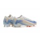 Tienda  Nike Mercurial Vapor 16 Elite FG Blanco y Azul Hombre Zapatos De Futbol