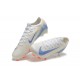 Tienda  Nike Mercurial Vapor 16 Elite FG Blanco y Azul Hombre Zapatos De Futbol