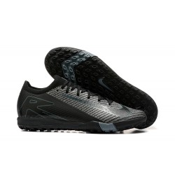 Nike Mercurial Vapor 16 Elite TF Negro y Gris Hombre Zapatos De Futbol
