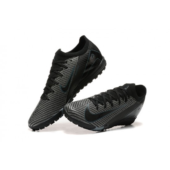 Comprar ahora  Nike Mercurial Vapor 16 Elite TF Negro y Gris Hombre Zapatos De Futbol