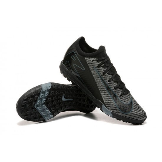 Comprar ahora  Nike Mercurial Vapor 16 Elite TF Negro y Gris Hombre Zapatos De Futbol