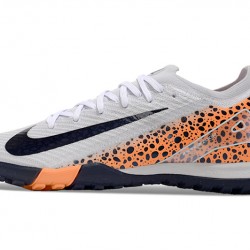 Nike Mercurial Vapor 16 Elite TF Negro y Naranja Hombre Zapatos De Futbol