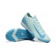 Tienda  Nike Mercurial Vapor 16 Elite TF Azul Hombre Zapatos De Futbol
