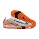 Tienda  Nike Mercurial Vapor 16 Elite TF Hombre Naranja y Blanco Zapatos De Futbol
