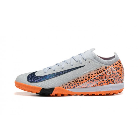 Tienda  Nike Mercurial Vapor 16 Elite TF Hombre Naranja y Blanco Zapatos De Futbol