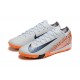 Tienda  Nike Mercurial Vapor 16 Elite TF Hombre Naranja y Blanco Zapatos De Futbol