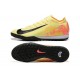 Explorar  Nike Mercurial Vapor 16 Elite TF Hombre Negro Amarillo Zapatos De Futbol