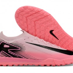 Nike Mercurial Vapor 16 Elite TF Hombre Negro y Rosa Zapatos De Futbol