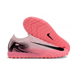 Nike Mercurial Vapor 16 Elite TF Hombre Negro y Rosa Zapatos De Futbol