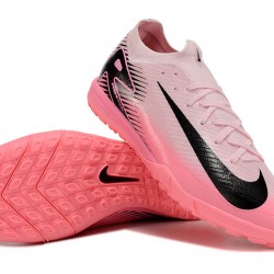 Nike Mercurial Vapor 16 Elite TF Hombre Negro y Rosa Zapatos De Futbol