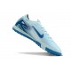 Alta calidad Nike Mercurial Vapor 16 Elite TF Hombre Azul Zapatos De Futbol