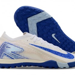 Nike Mercurial Vapor 16 Elite TF Hombre Azul y Blanco Zapatos De Futbol